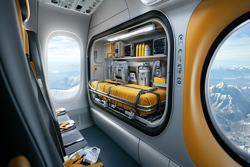 Air ambulance interiors